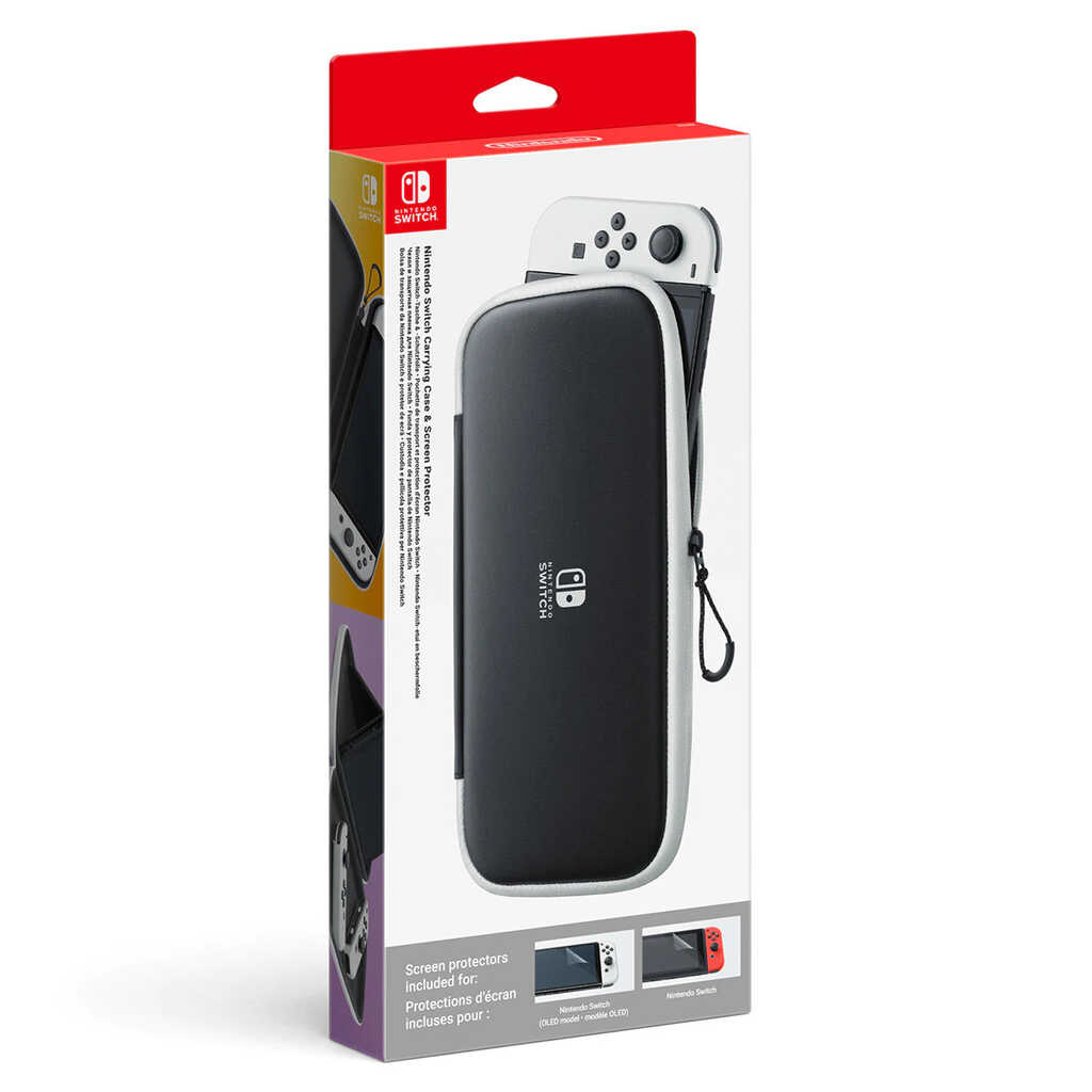SET ACCESORIOS SWITCH OLED (FUNDA + 2 PROTECTORES)